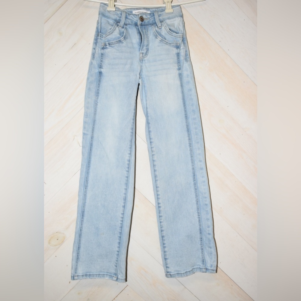 Flying Monkey youth girls Size 7 Light Blue Jeans